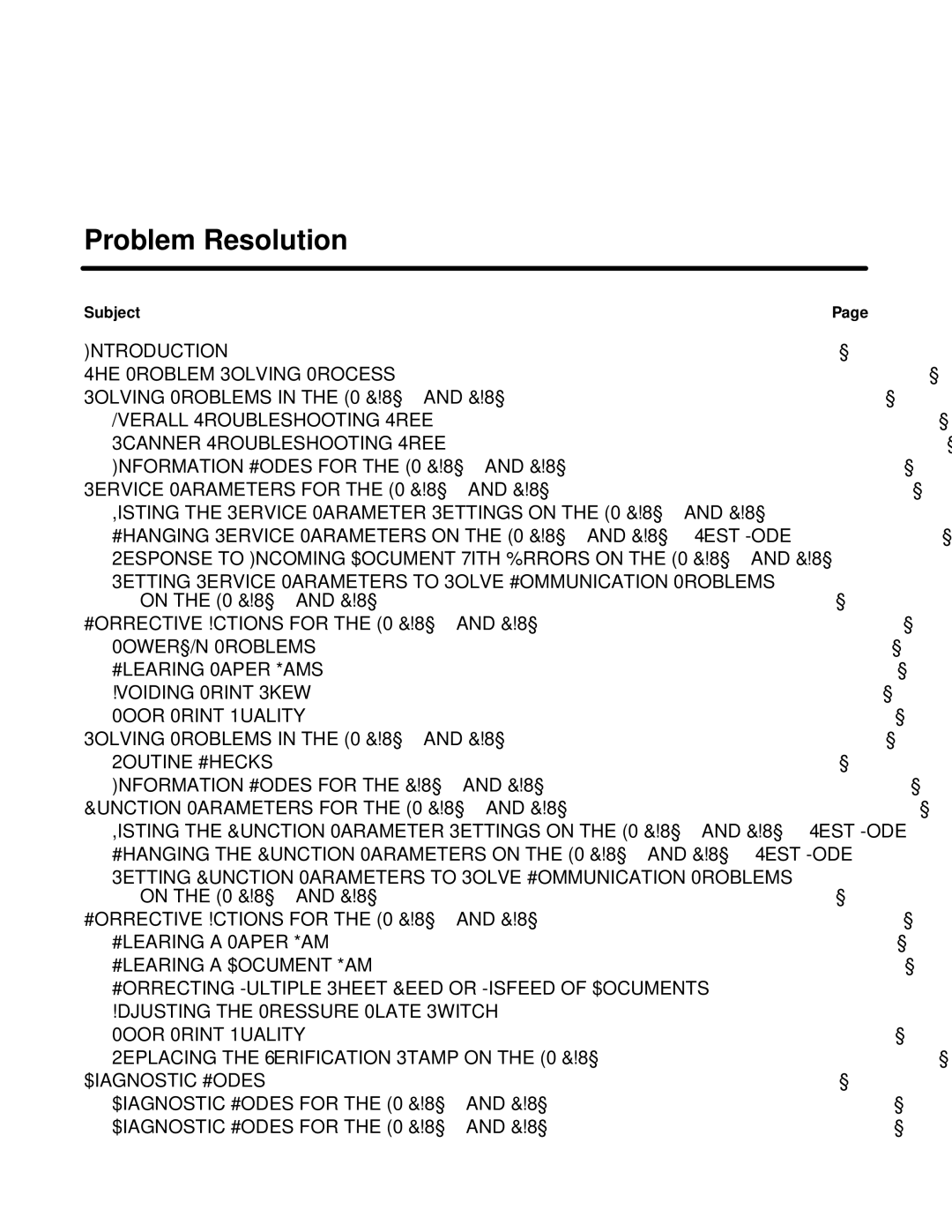 HP FAX-700 manual Problem Resolution 