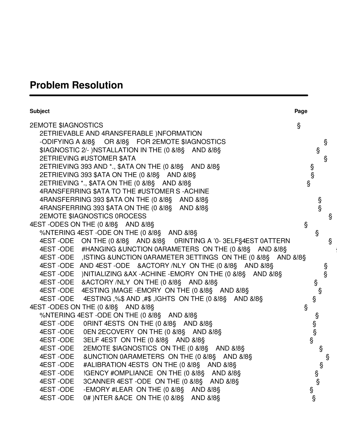 HP FAX-700 manual Problem Resolution 