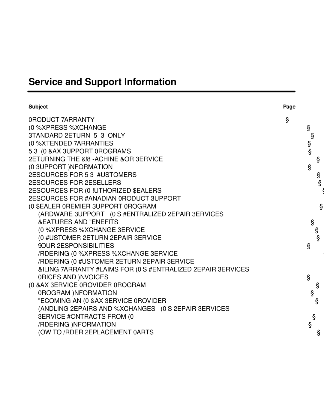 HP FAX-700 manual Service and Support Information 