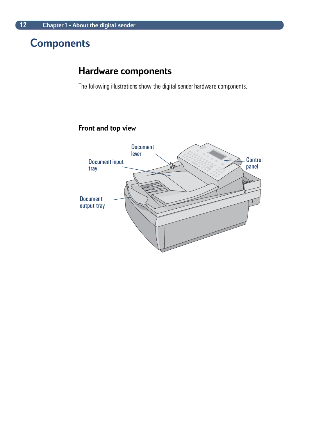 HP Fax Machine Sender manual 12 !,0% 