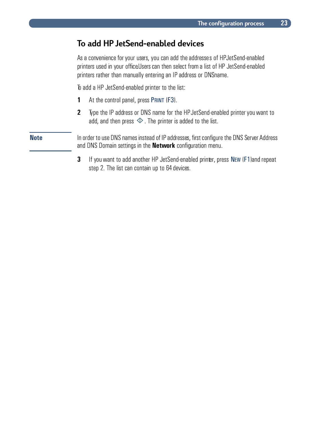 HP Fax Machine Sender manual 