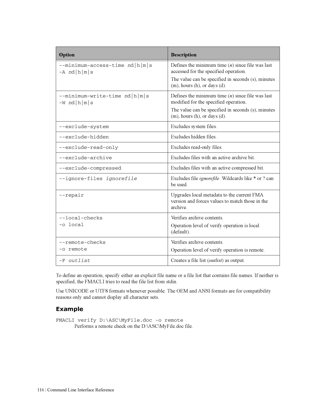 HP File Archiving Software manual Upgrades local metadata to the current FMA 