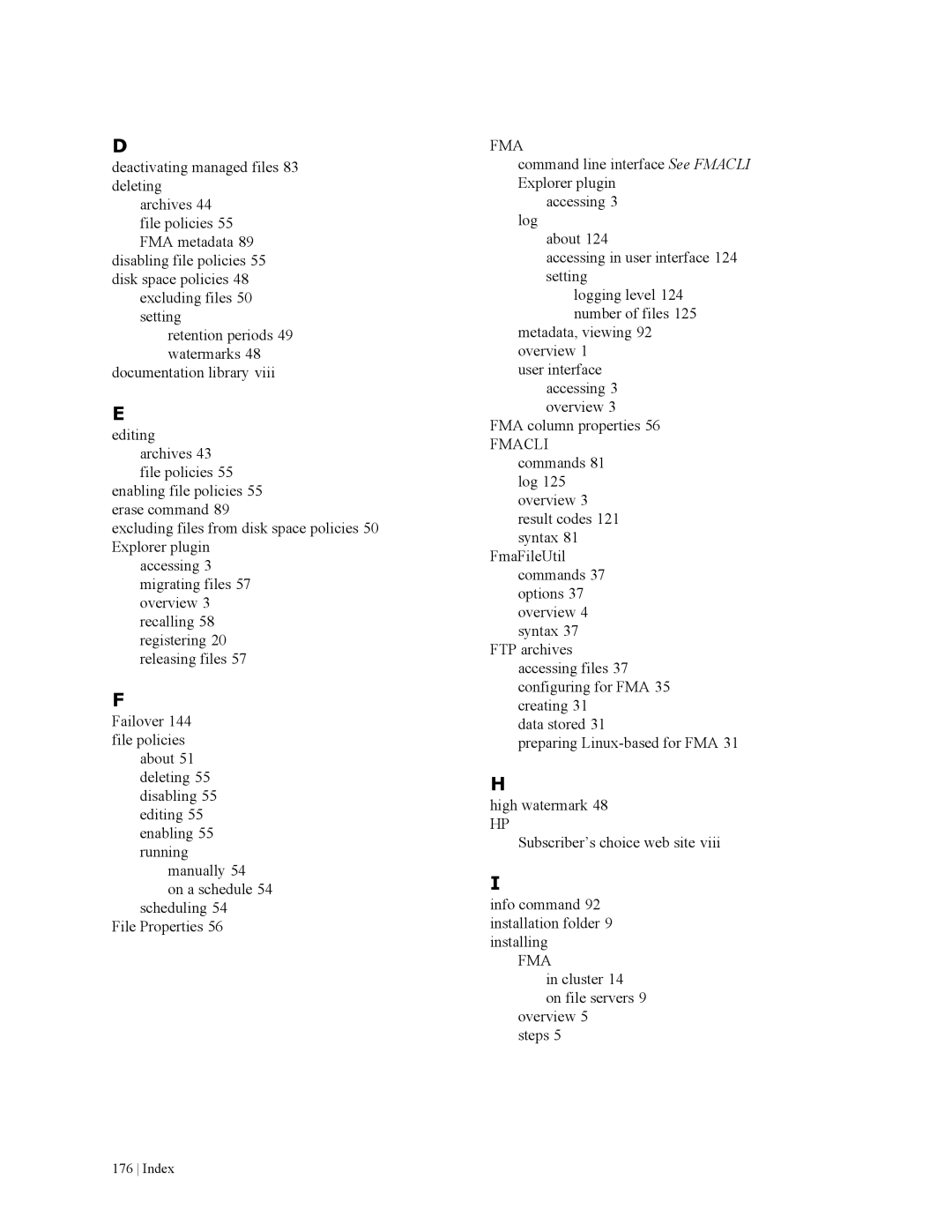 HP File Archiving Software manual Cluster 14 on file servers Overview 5 steps 