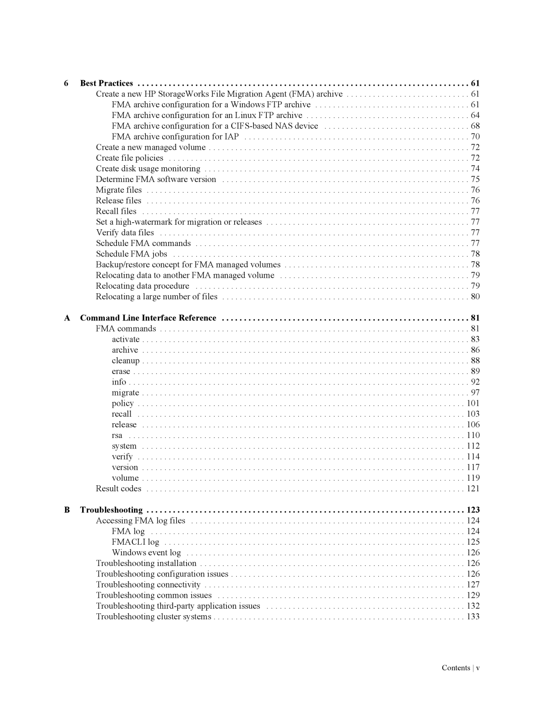 HP File Archiving Software manual Best Practices 