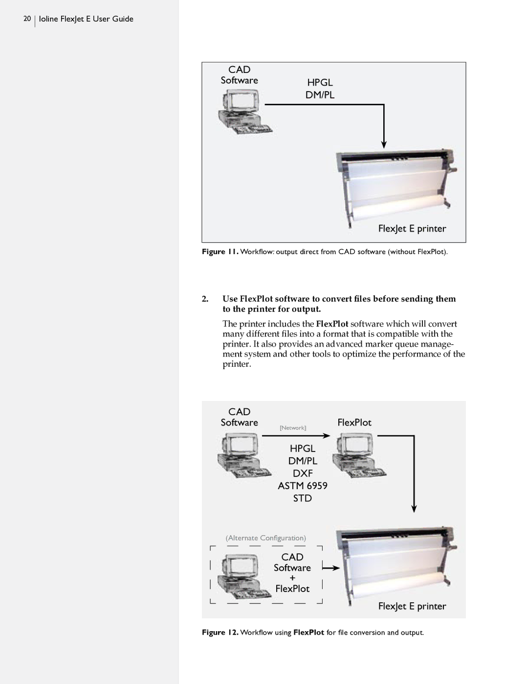 HP FlexJet E, StudioJet manual Cad 