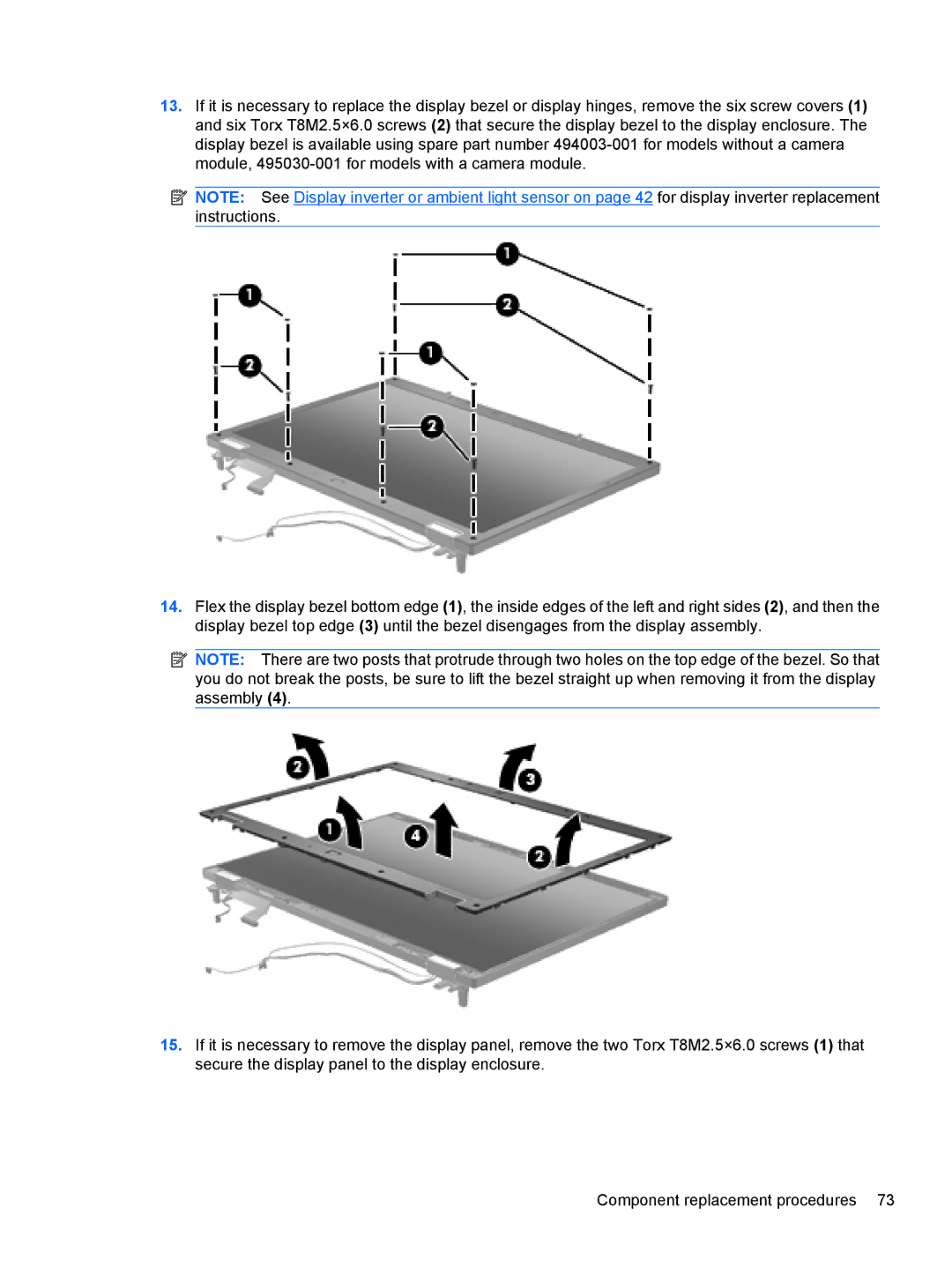 HP FN037UAABA, FN038UAABA manual 