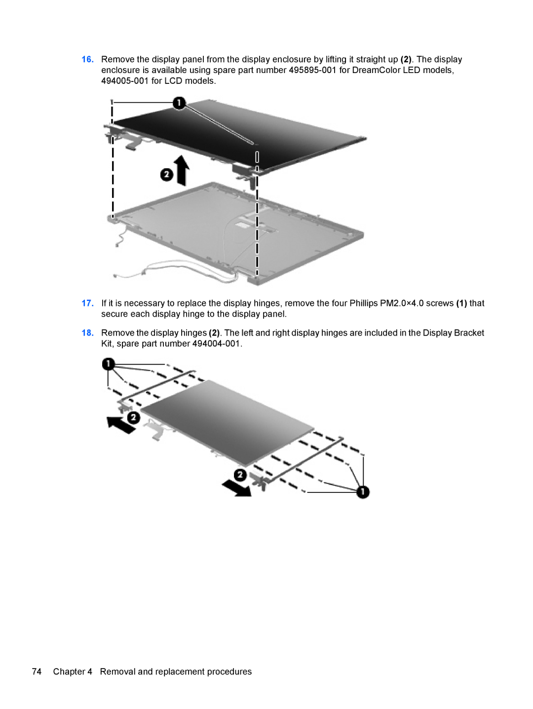 HP FN038UAABA, FN037UAABA manual 