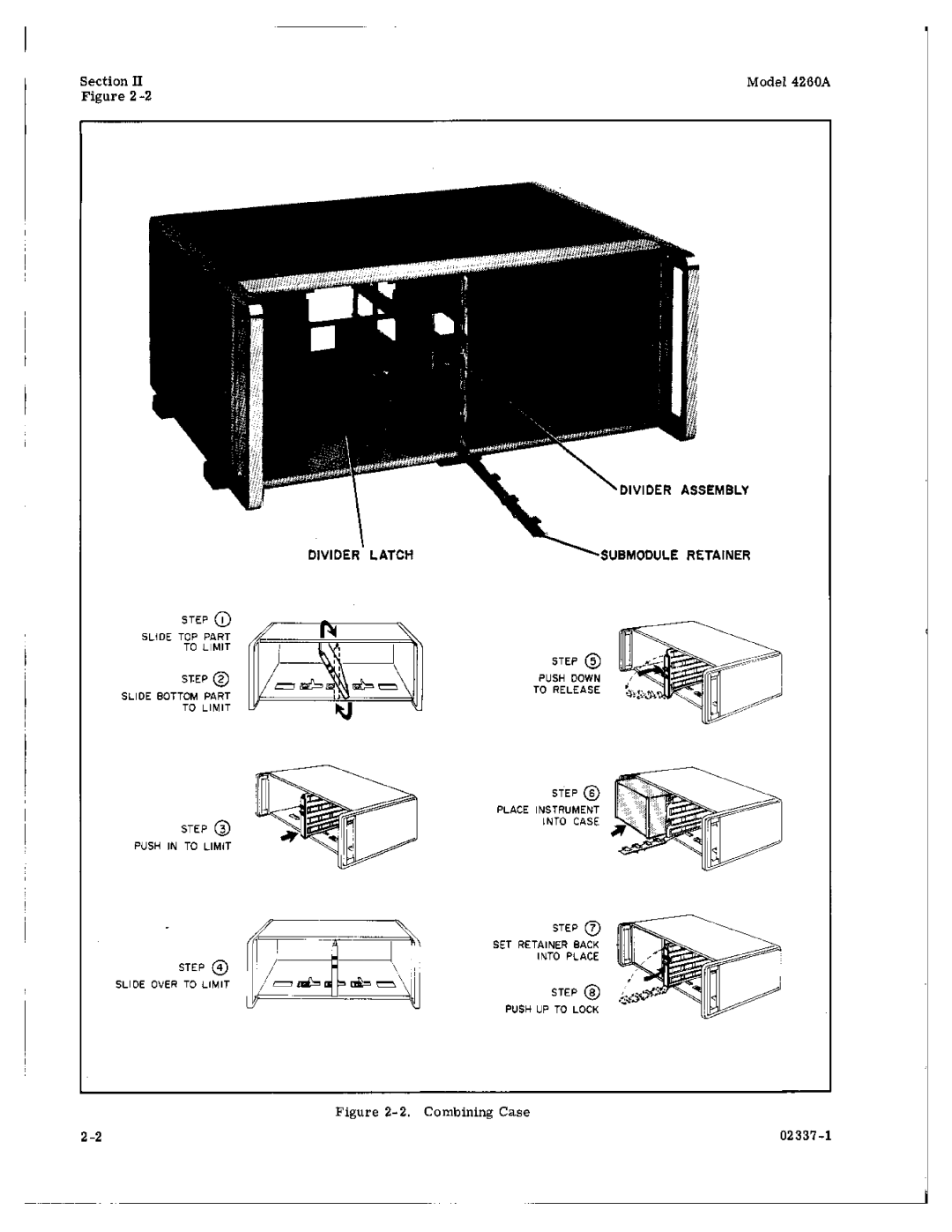 HP Food Warmer 4260A manual 