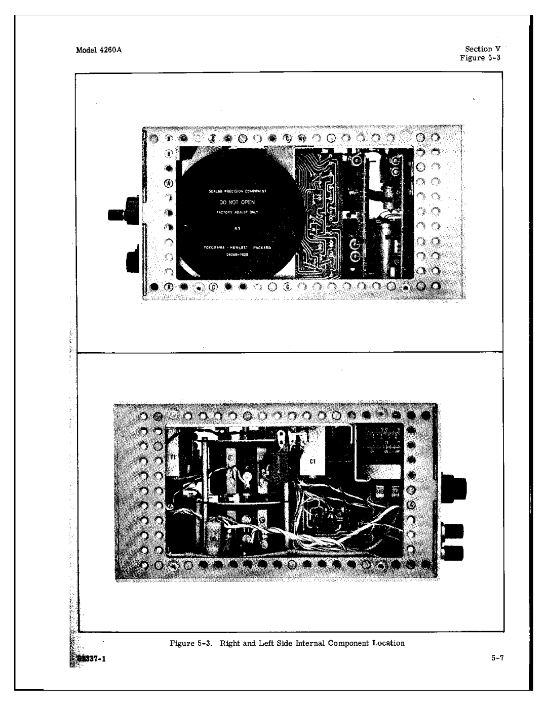 HP Food Warmer 4260A manual 