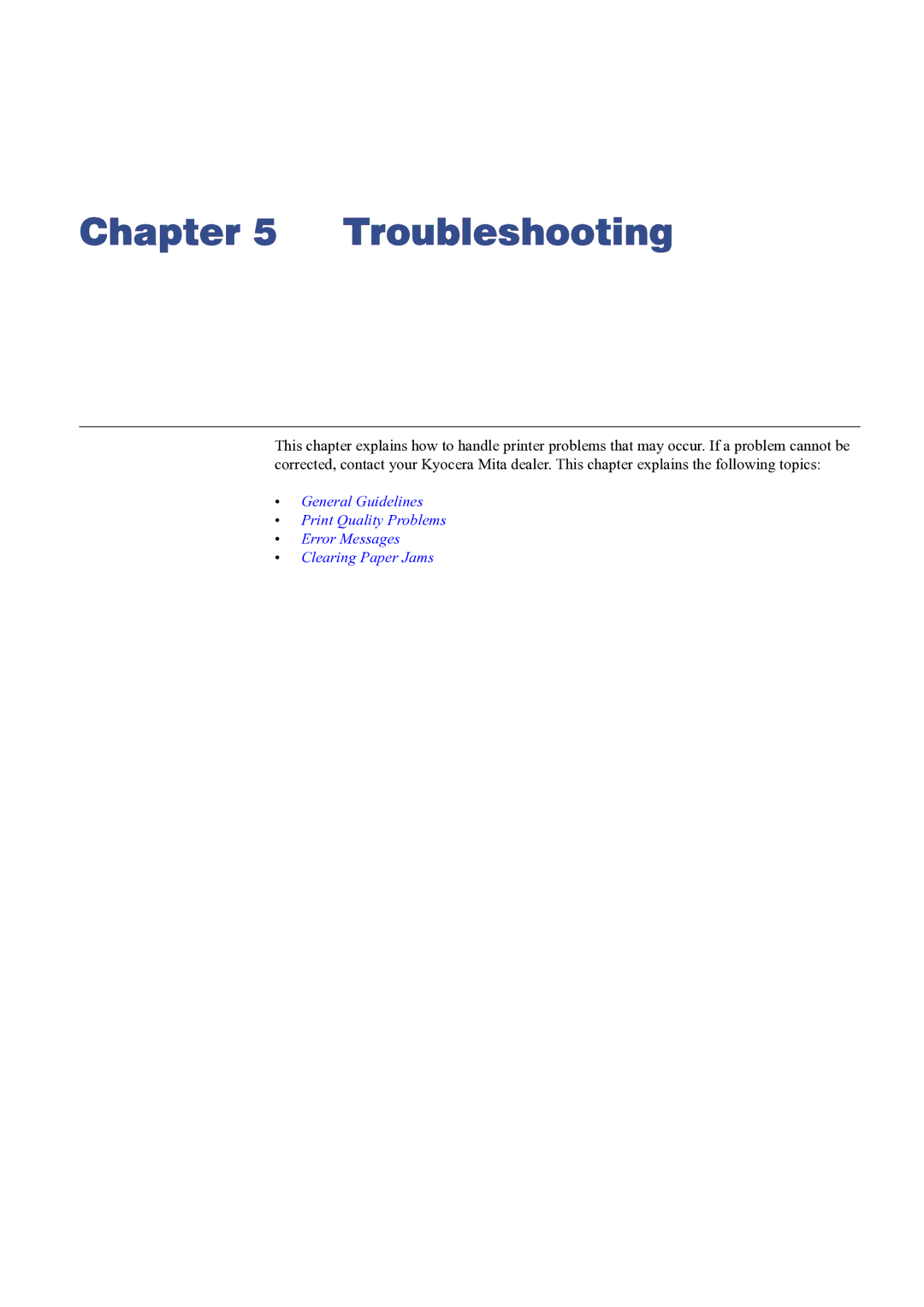 HP FS-8000C manual Troubleshooting 