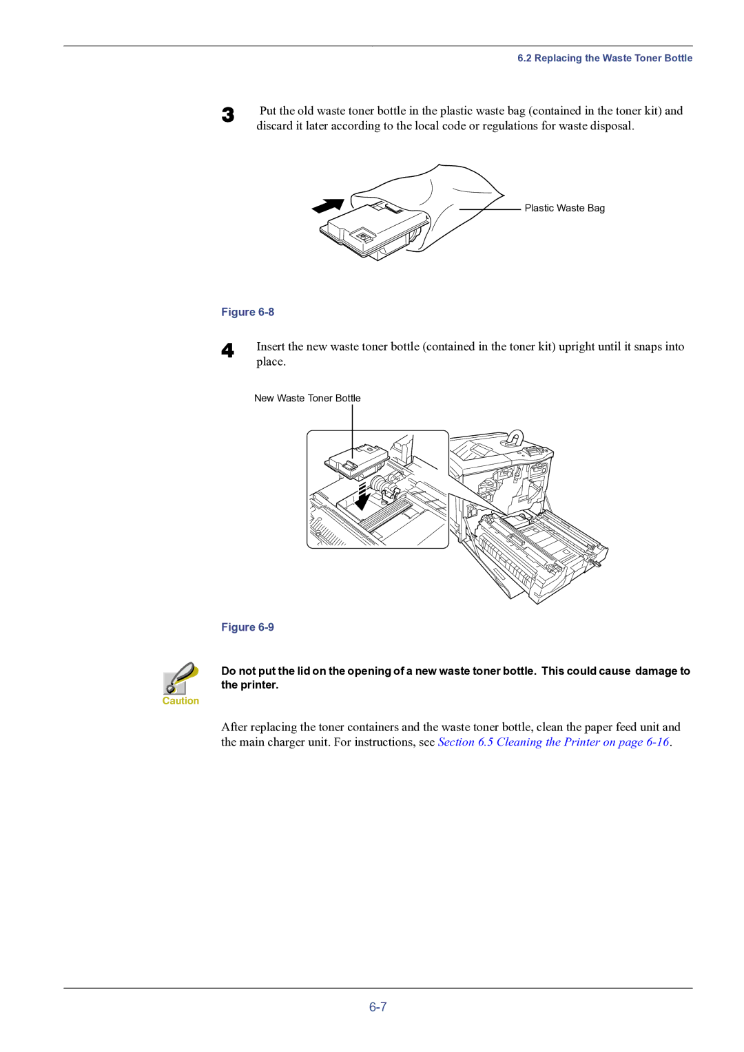 HP FS-8000C manual Place 