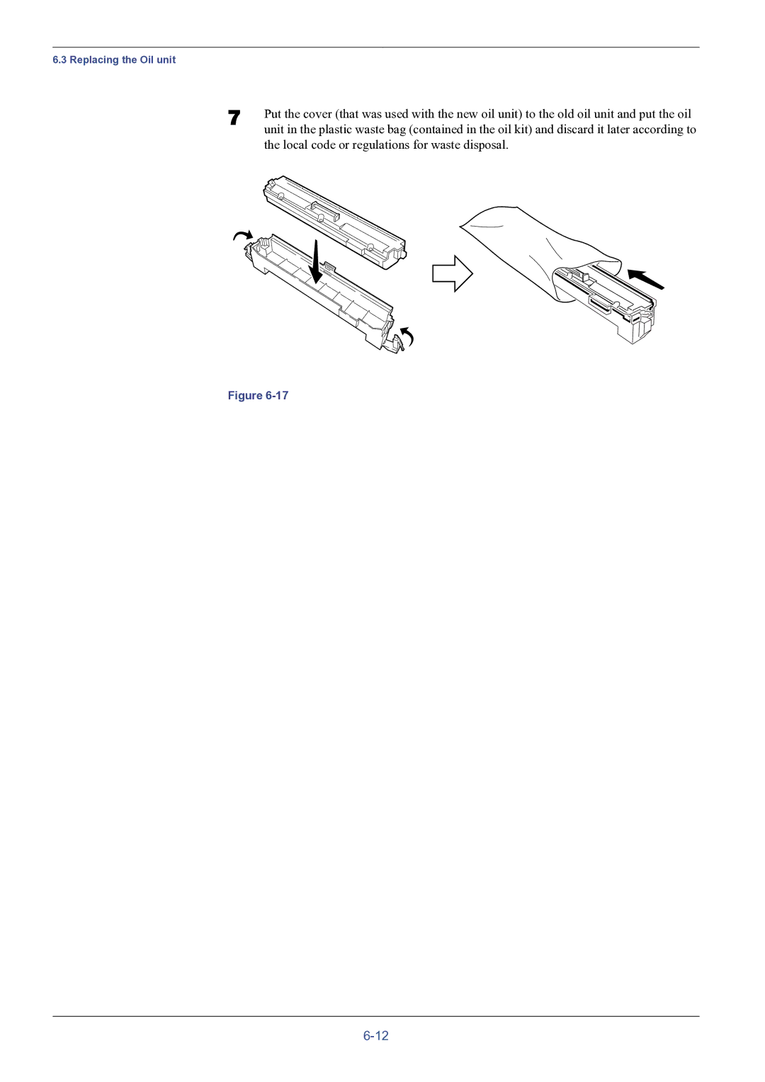 HP FS-8000C manual Local code or regulations for waste disposal 