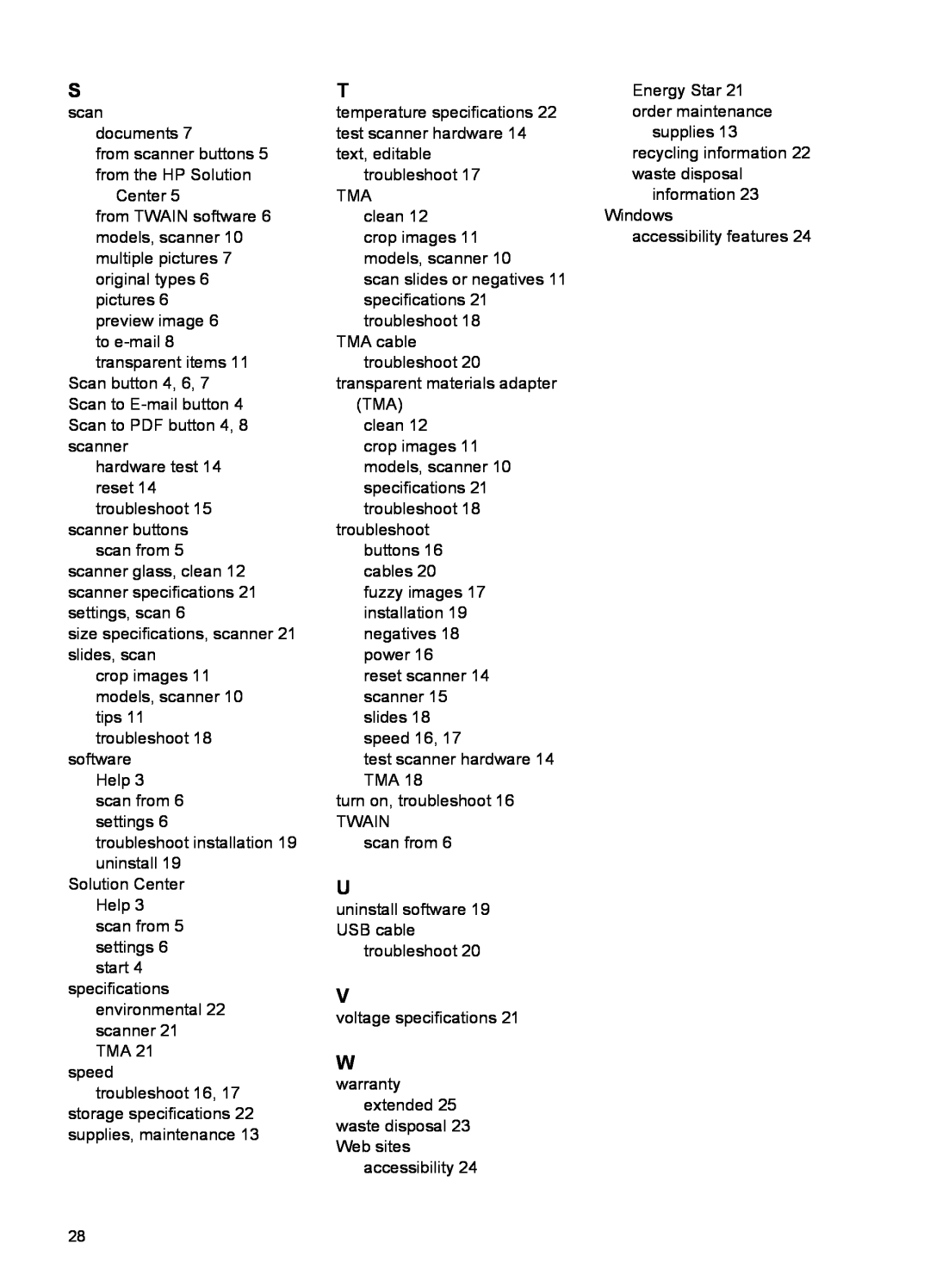 HP G3110 L2698A manual 