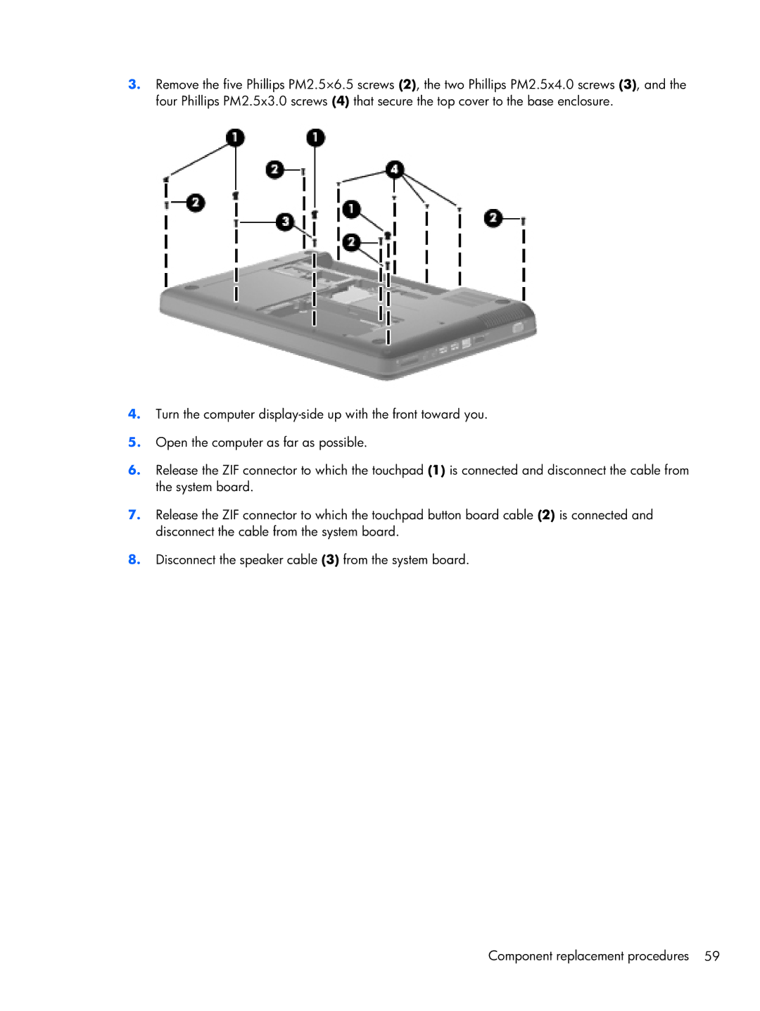 HP CQ42, G42 manual 