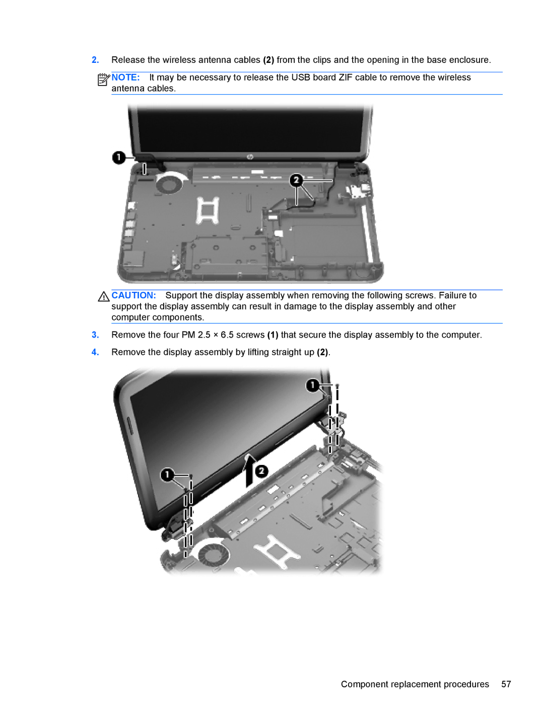 HP g6-1b6n8r QA059UAR#ABA manual 