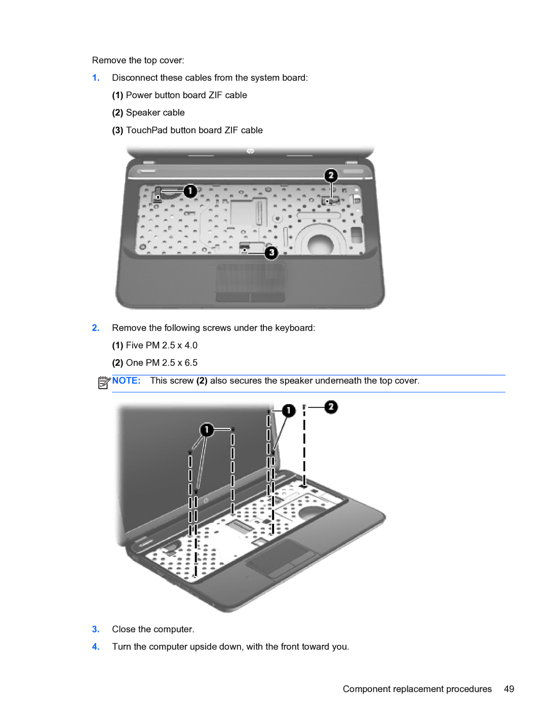 HP g6-2111us manual 