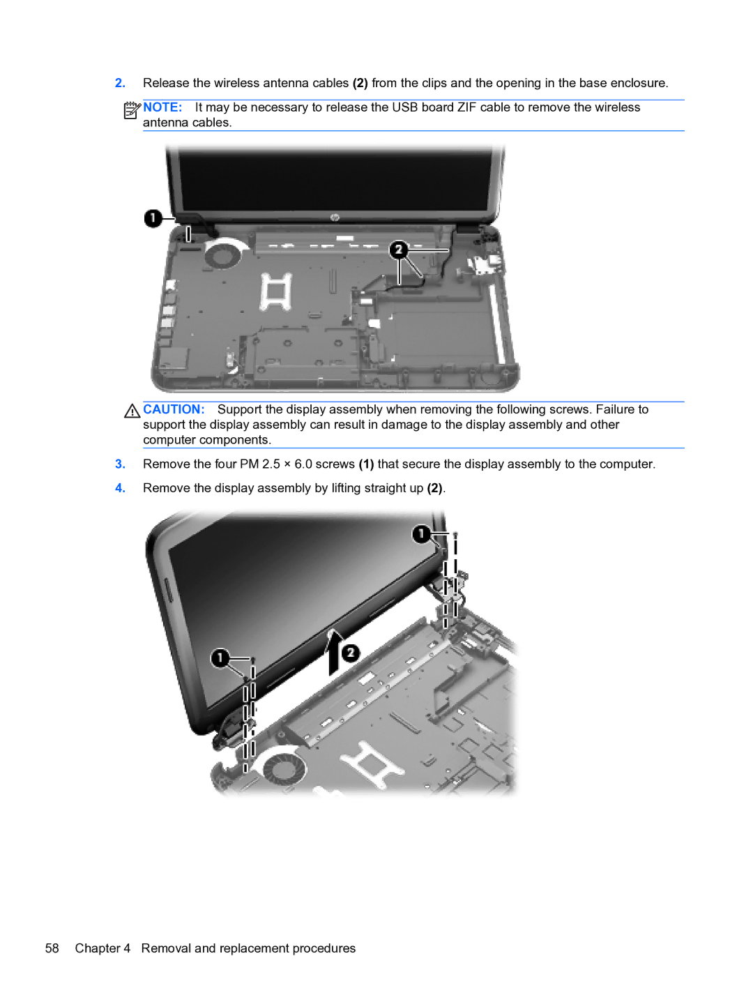 HP g6-2111us manual 