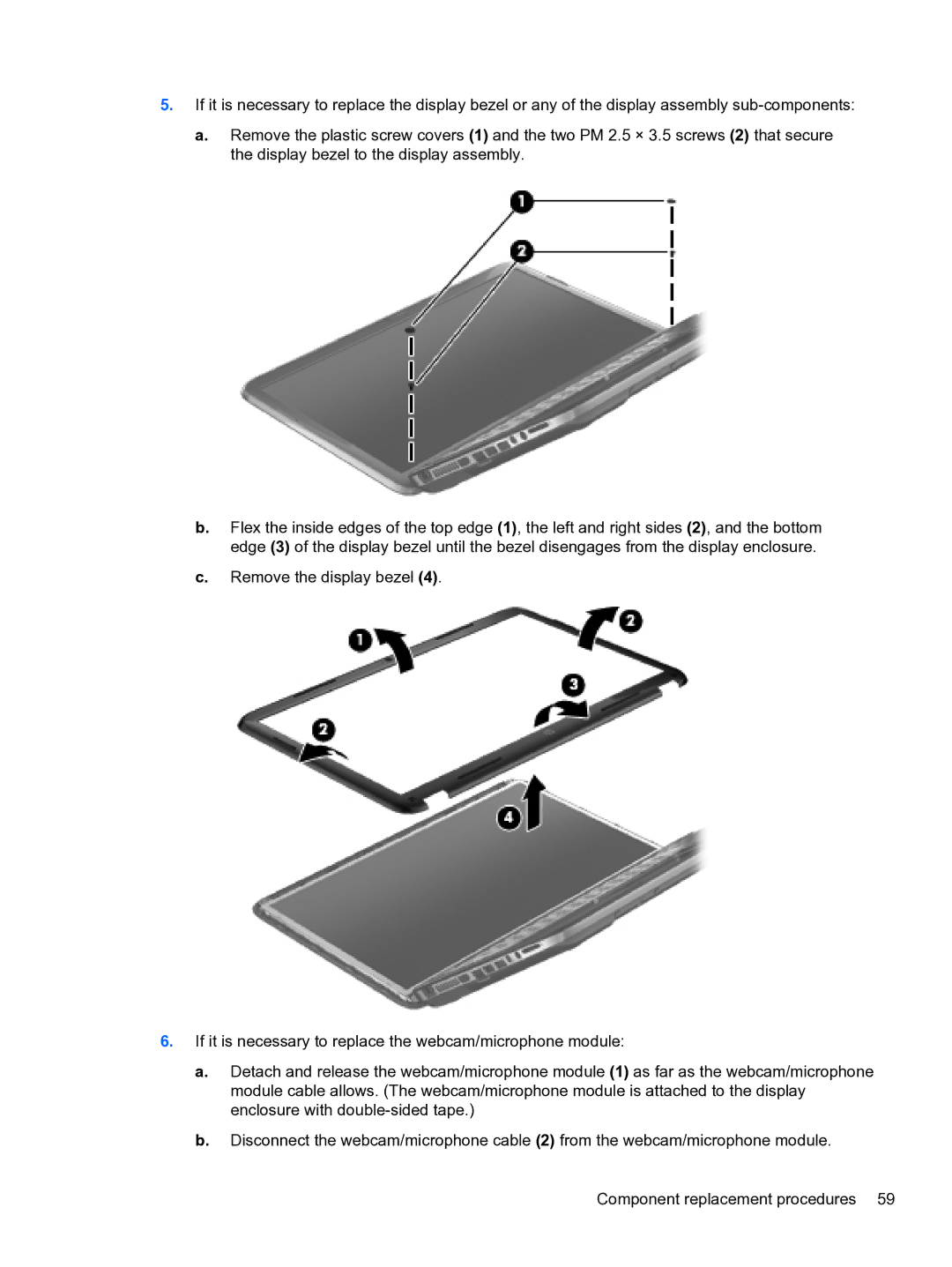 HP g6-2111us manual 