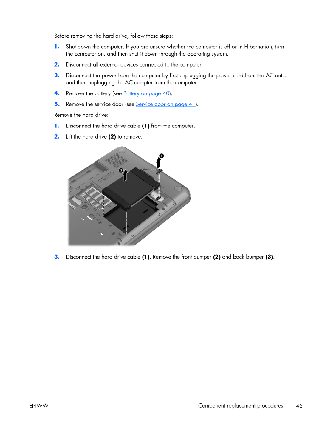 HP g6 C2N47UARABA, G6-2249wm C2N47UARABA manual Enww 