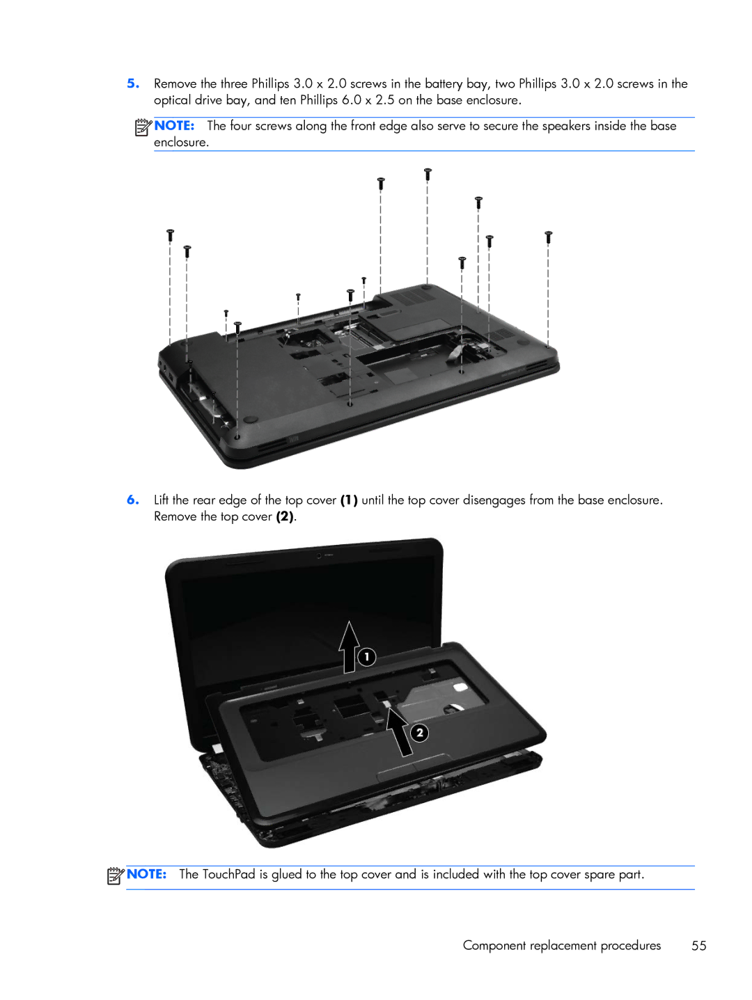 HP G6 B9P54UA manual 