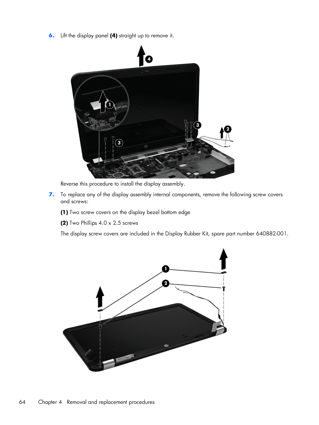 HP G6 B9P54UA manual 