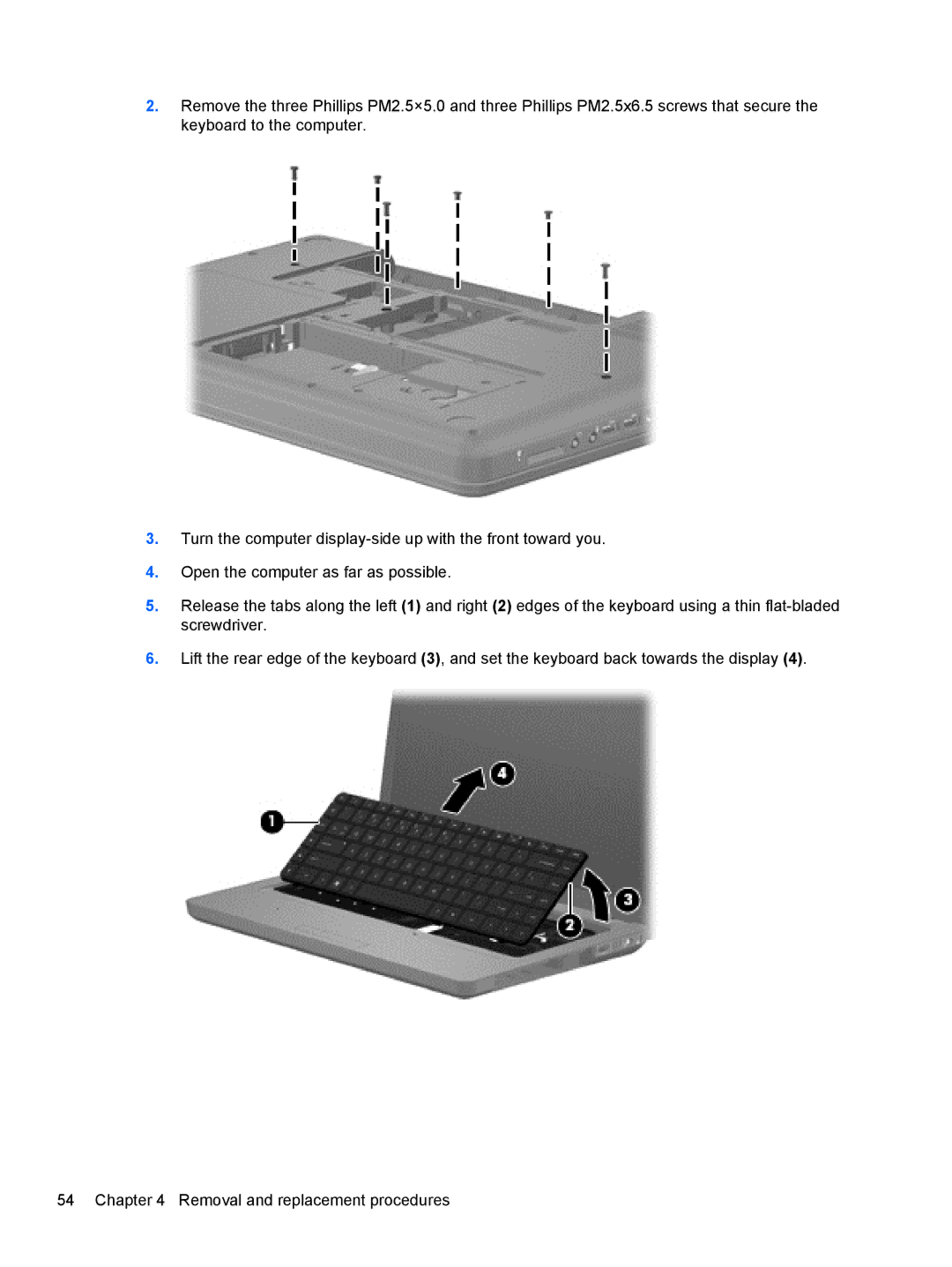 HP G62-100 G62, G62-100 B5A24UA#ABA manual 