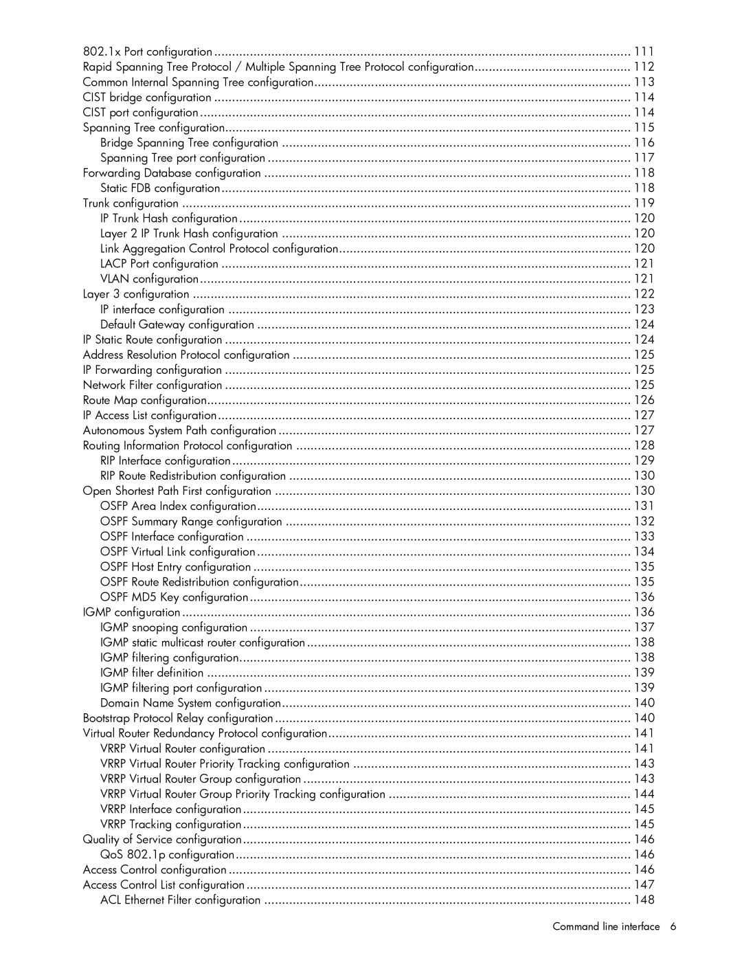 HP GbE2c manual 111 