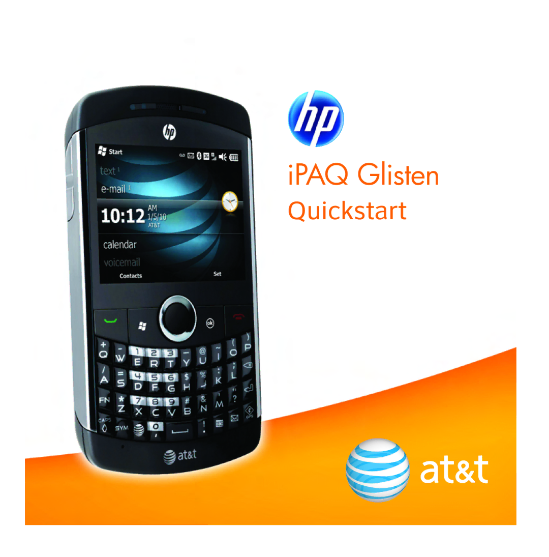 HP Glisten-AT&T manual IPAQ Glisten 