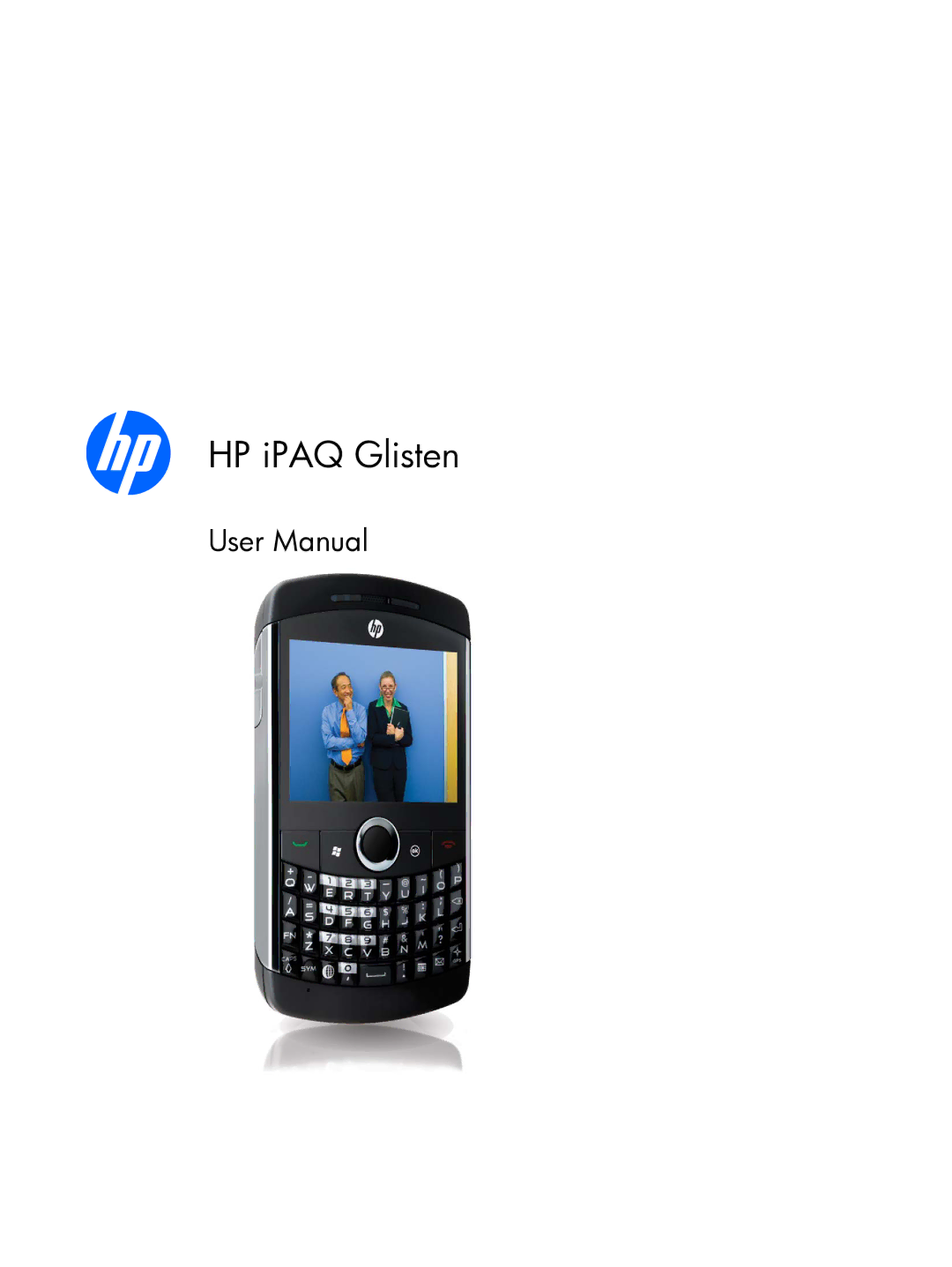 HP manual HP iPAQ Glisten 