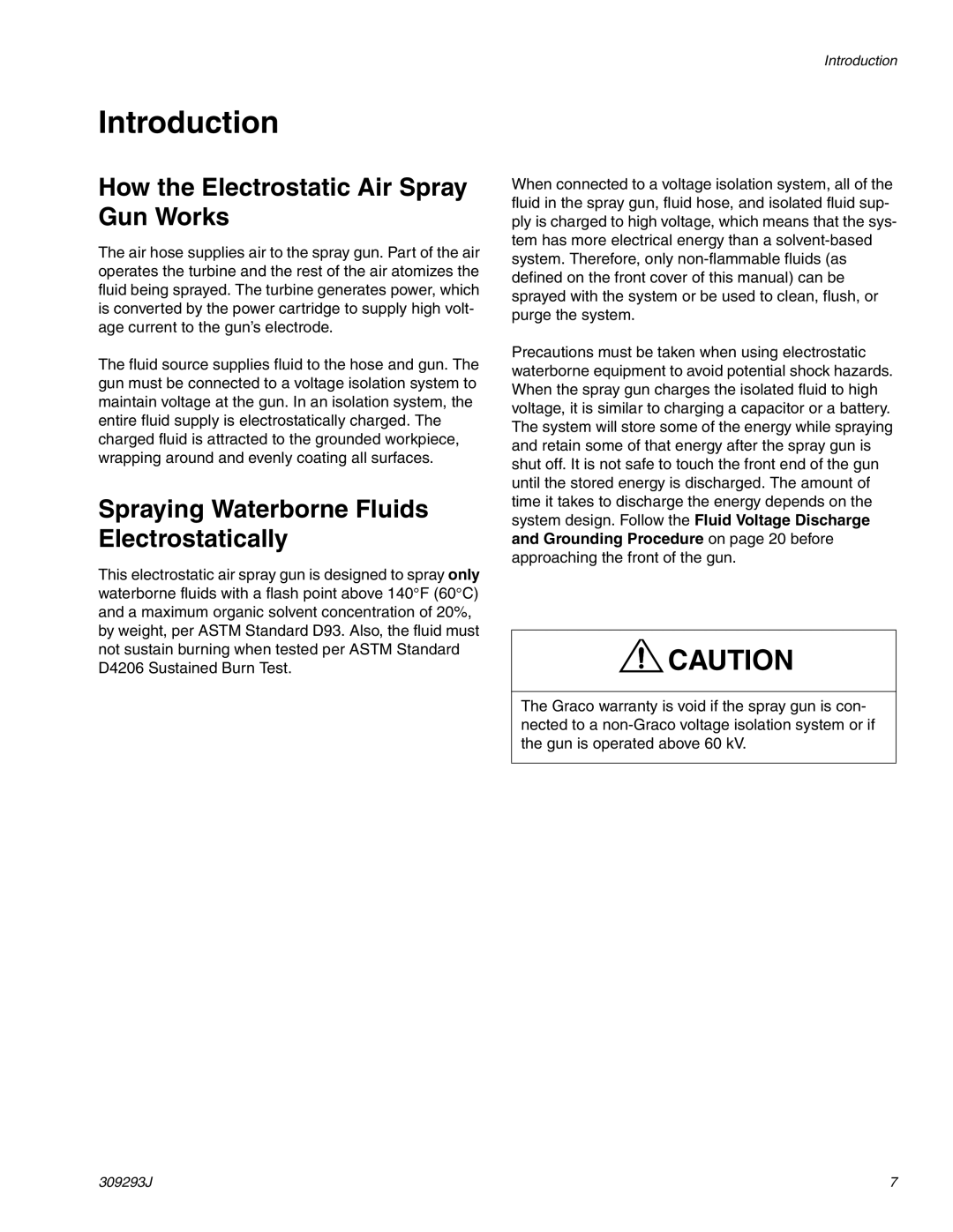 HP GRACO OR PRO TI1681A manual Introduction, How the Electrostatic Air Spray Gun Works 