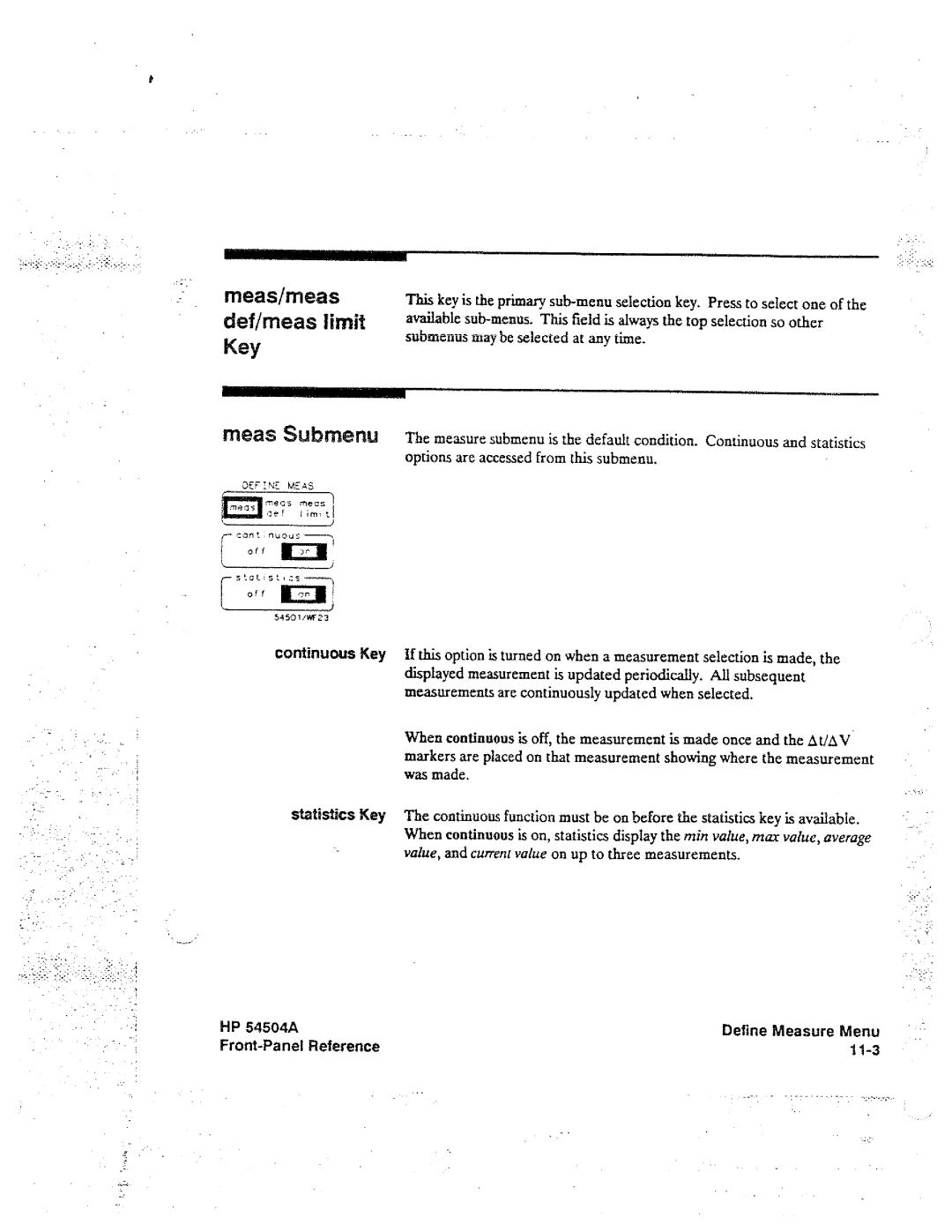 HP Graphics 54504A manual 