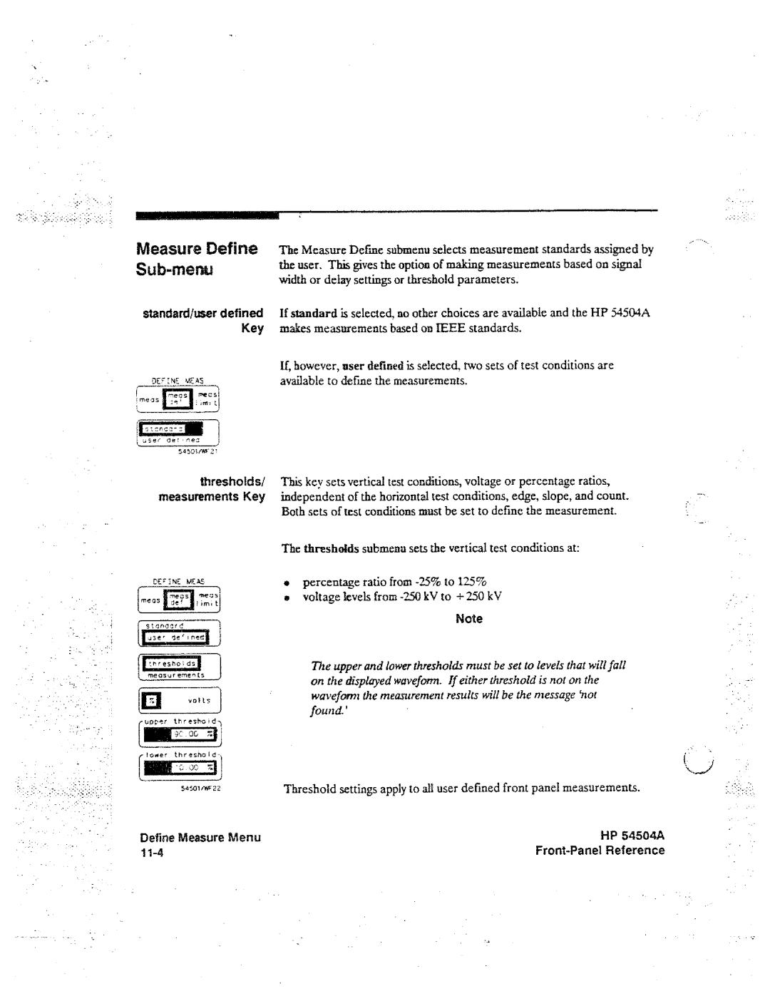 HP Graphics 54504A manual 