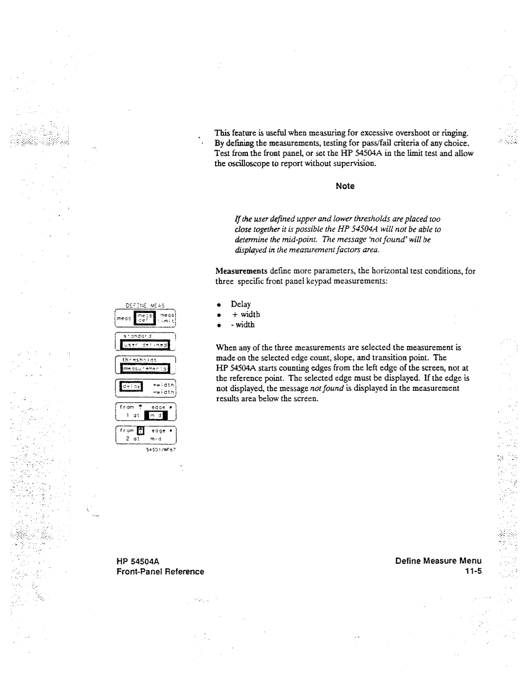 HP Graphics 54504A manual 