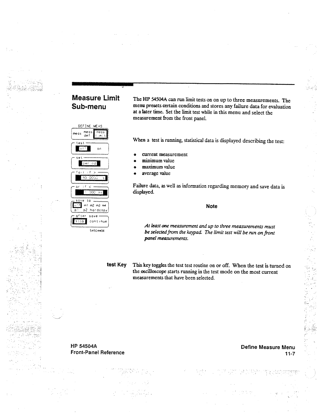 HP Graphics 54504A manual 