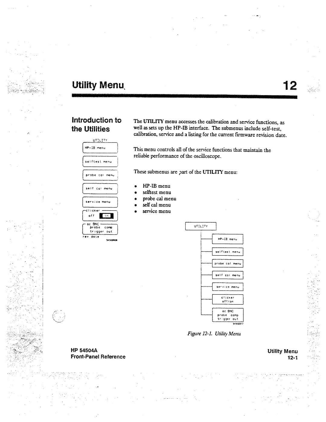 HP Graphics 54504A manual 