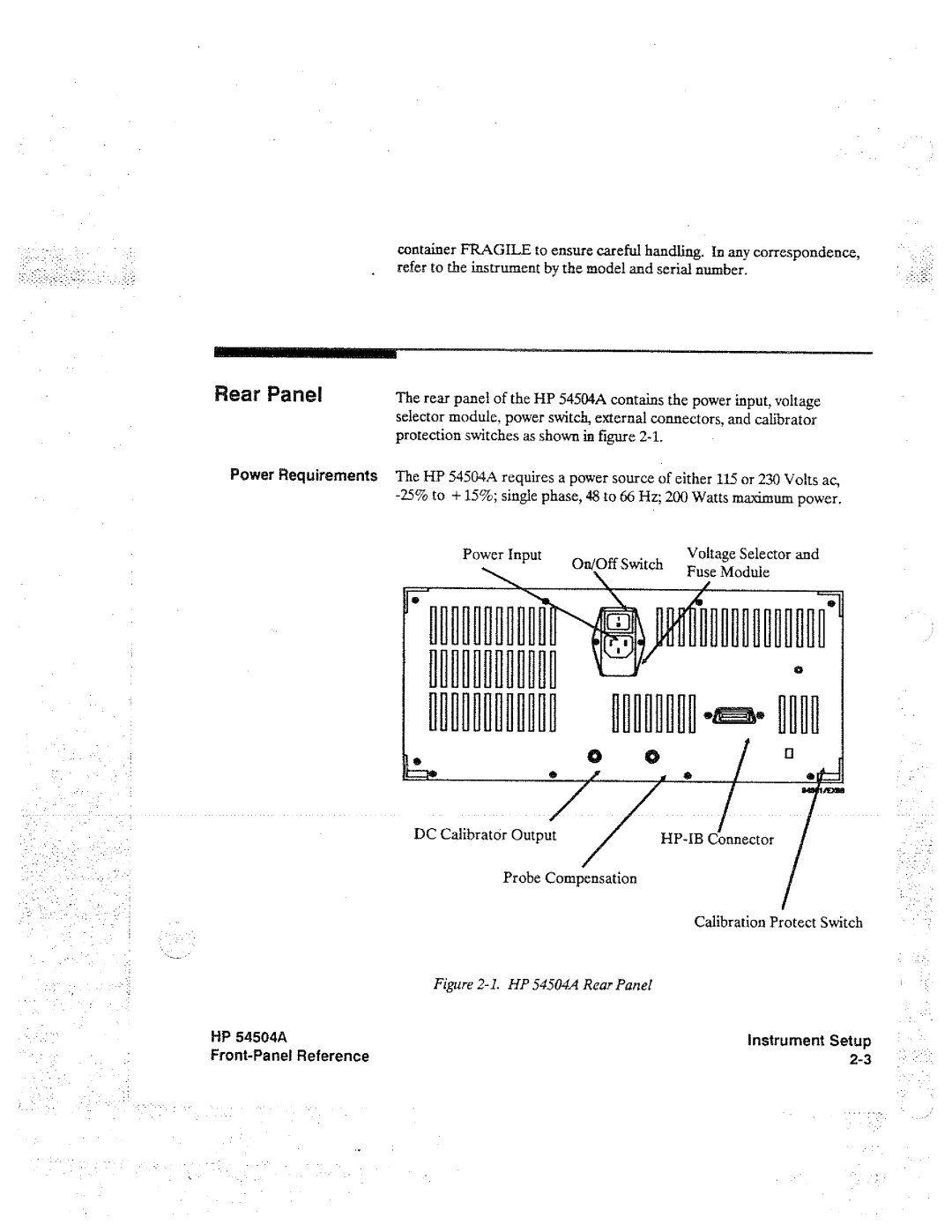 HP Graphics 54504A manual 