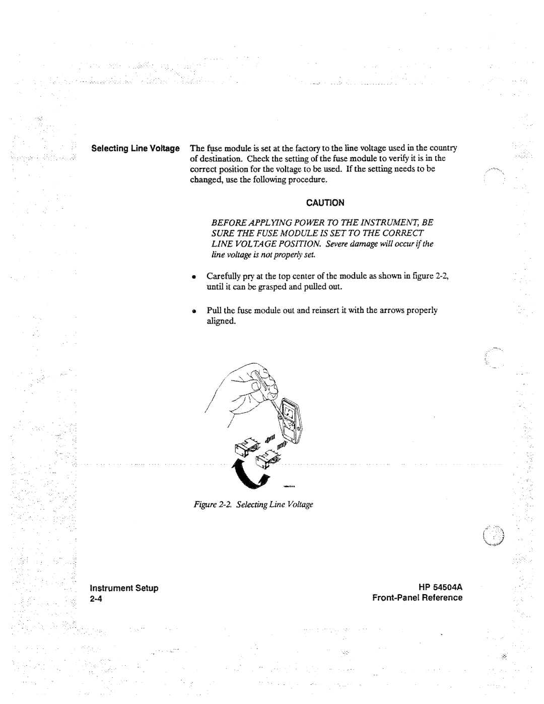 HP Graphics 54504A manual 