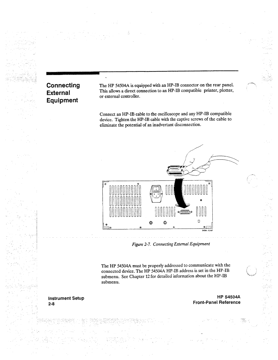 HP Graphics 54504A manual 