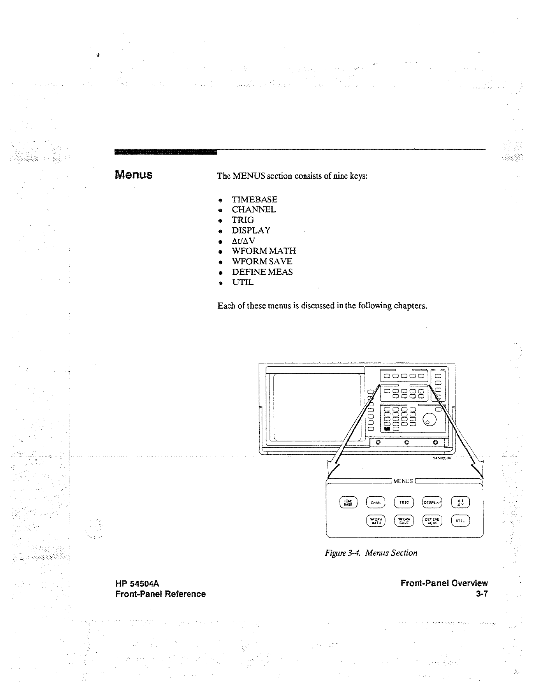 HP Graphics 54504A manual 