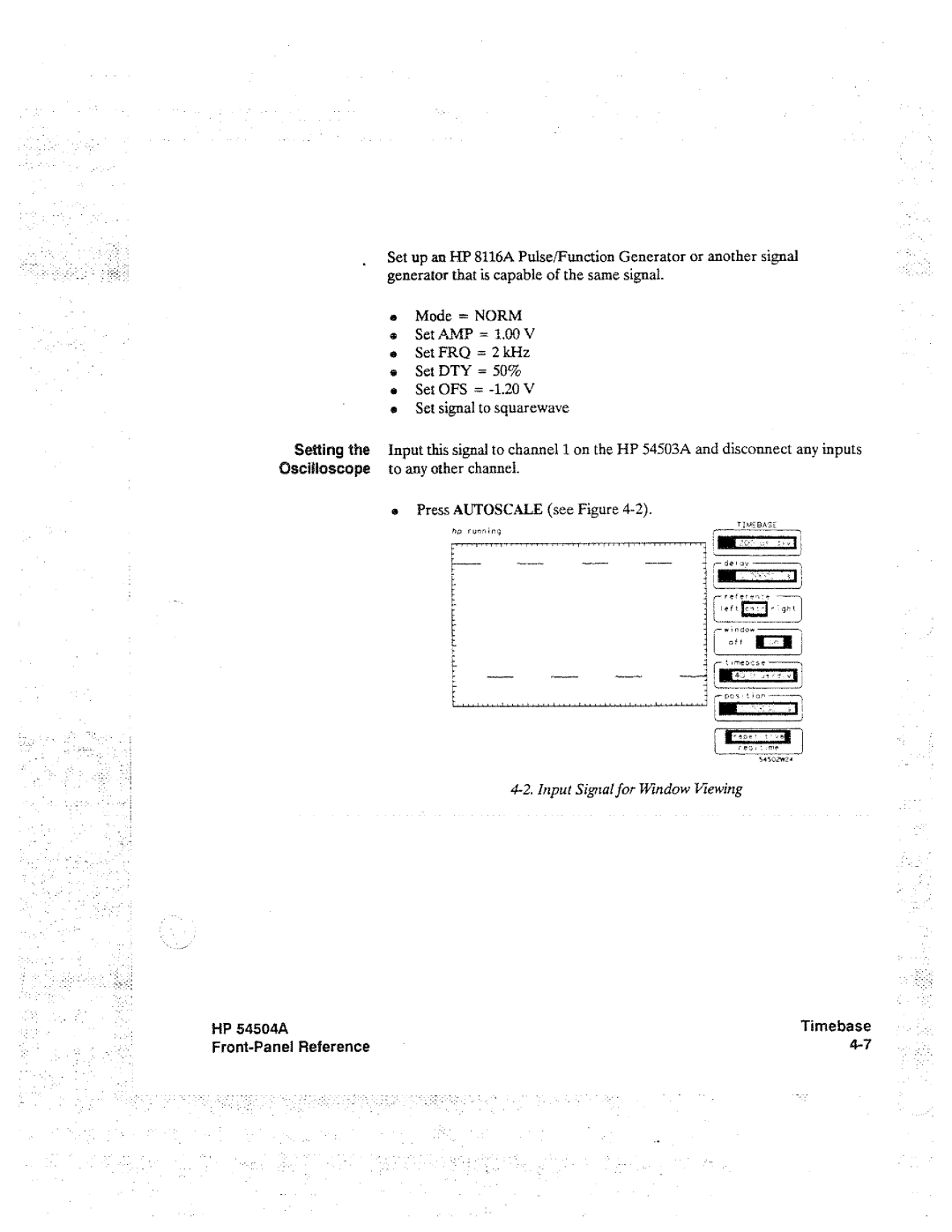 HP Graphics 54504A manual 