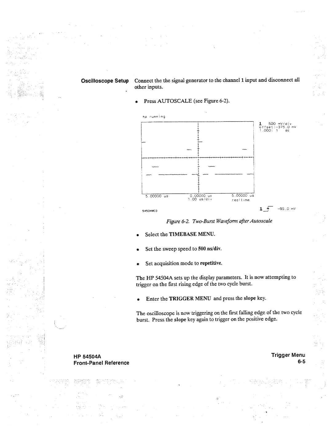 HP Graphics 54504A manual 