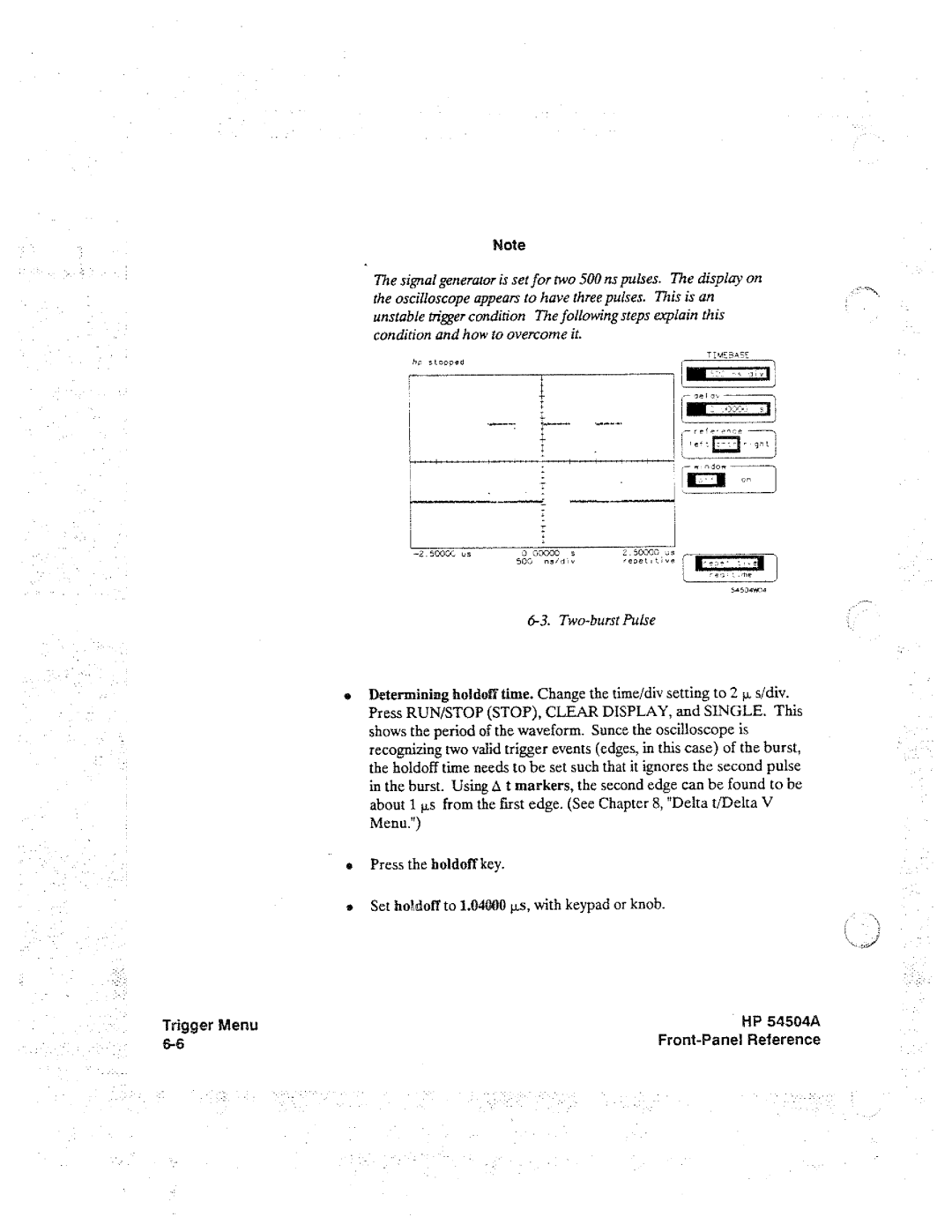 HP Graphics 54504A manual 