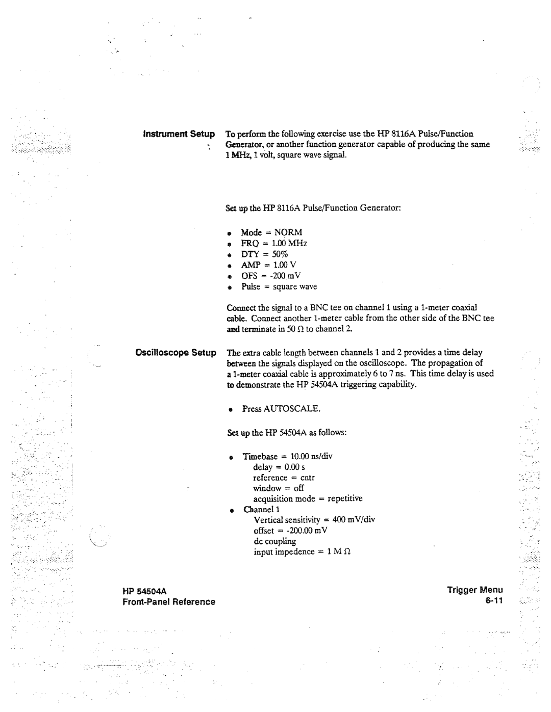 HP Graphics 54504A manual 