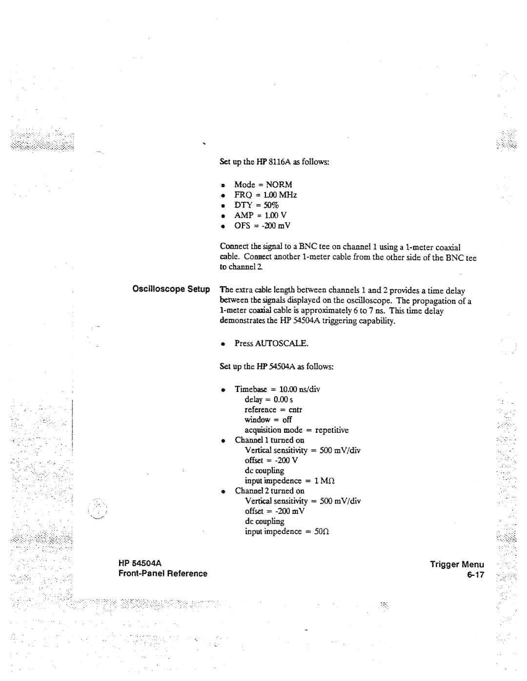 HP Graphics 54504A manual 