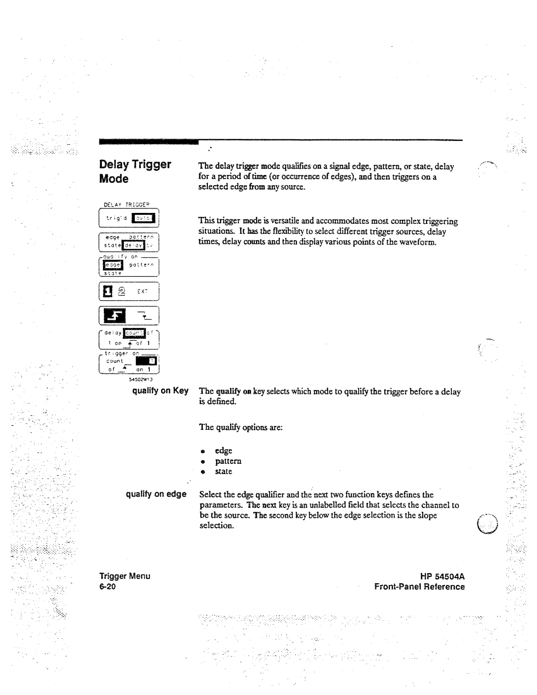 HP Graphics 54504A manual 