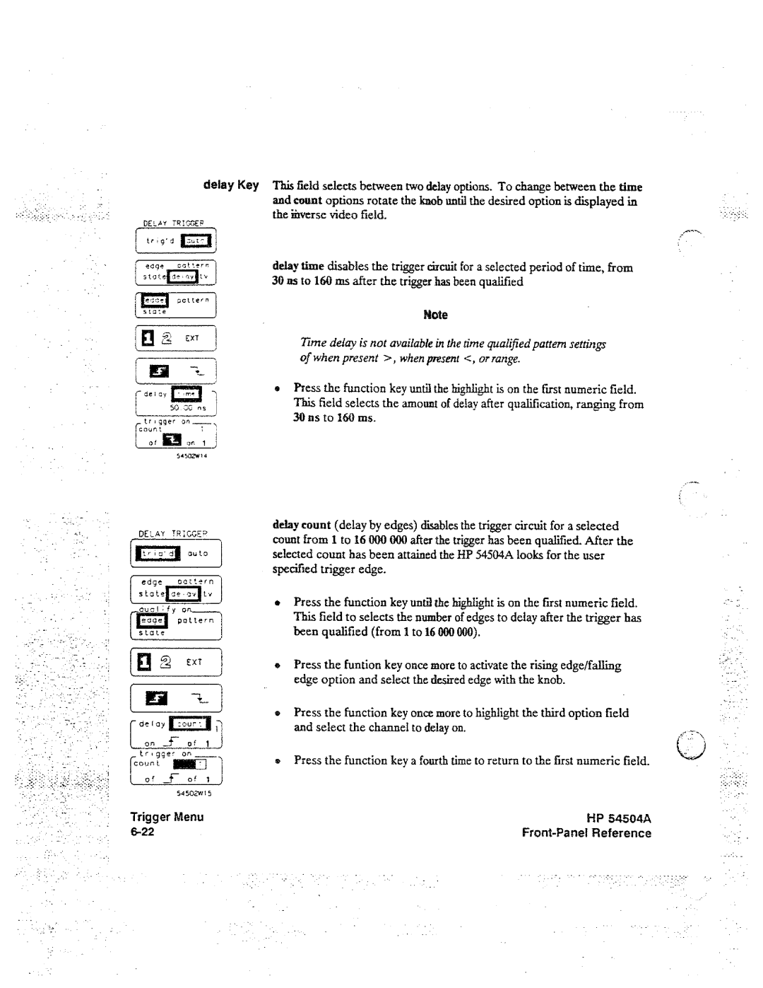 HP Graphics 54504A manual 