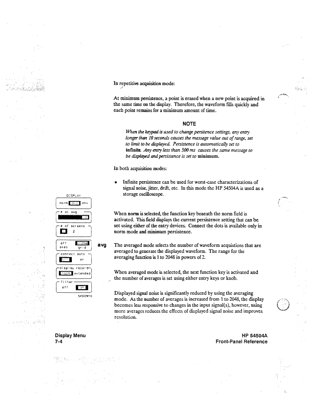 HP Graphics 54504A manual 