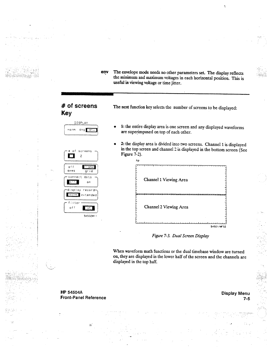 HP Graphics 54504A manual 