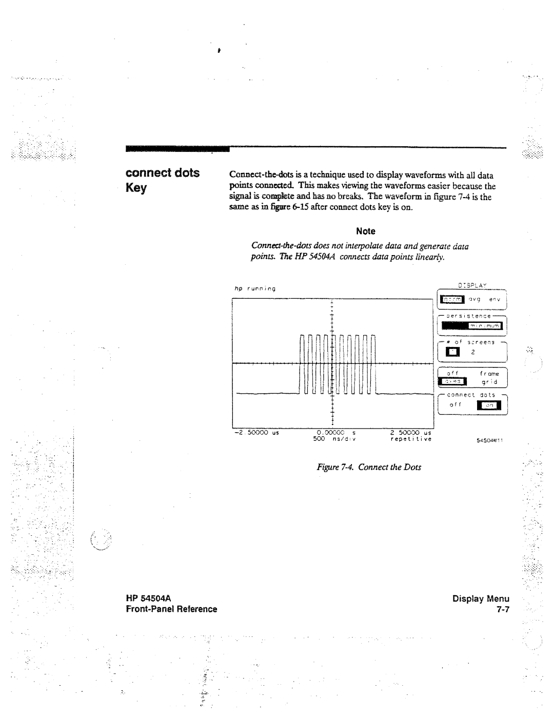 HP Graphics 54504A manual 