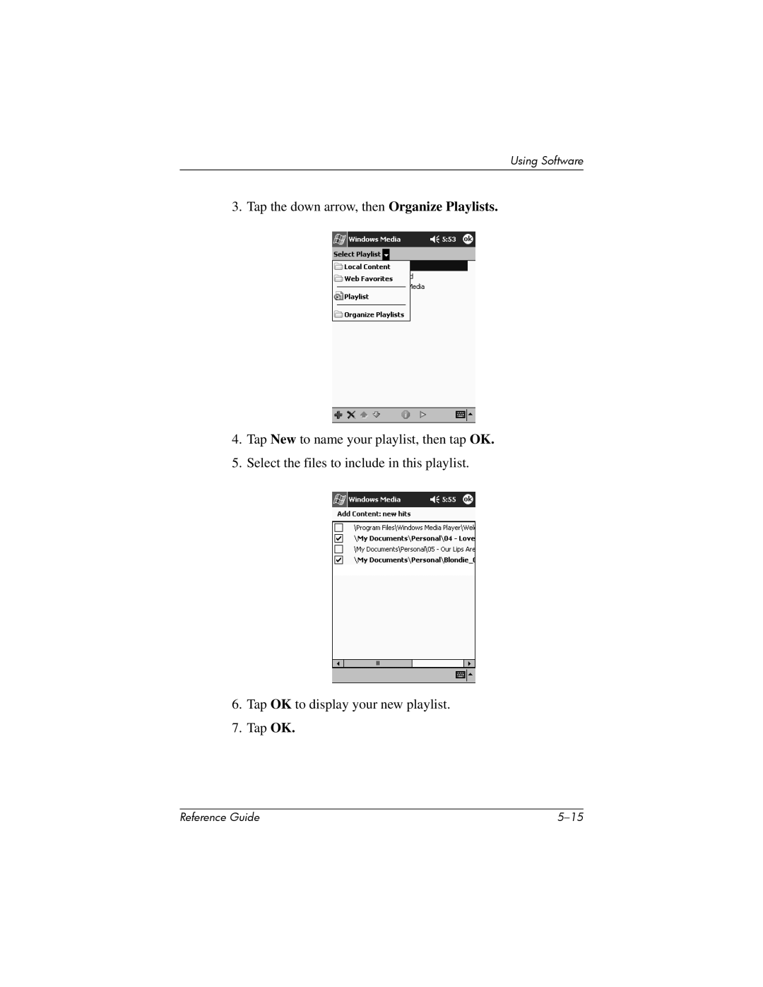 HP H1910e manual Using Software 